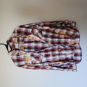 Long sleeve plaid